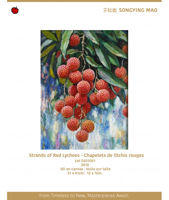 Strands of Red Lychees Strands of Red Lychees