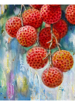 Strands of Red Lychees Strands of Red Lychees