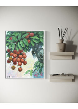 「SOLD OUT」Cicadas Sing, Lychees Blush 「SOLD OUT」Cicadas Sing, Lychees Blush