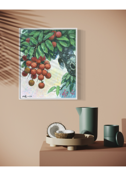 「SOLD OUT」Cicadas Sing, Lychees Blush 「SOLD OUT」Cicadas Sing, Lychees Blush